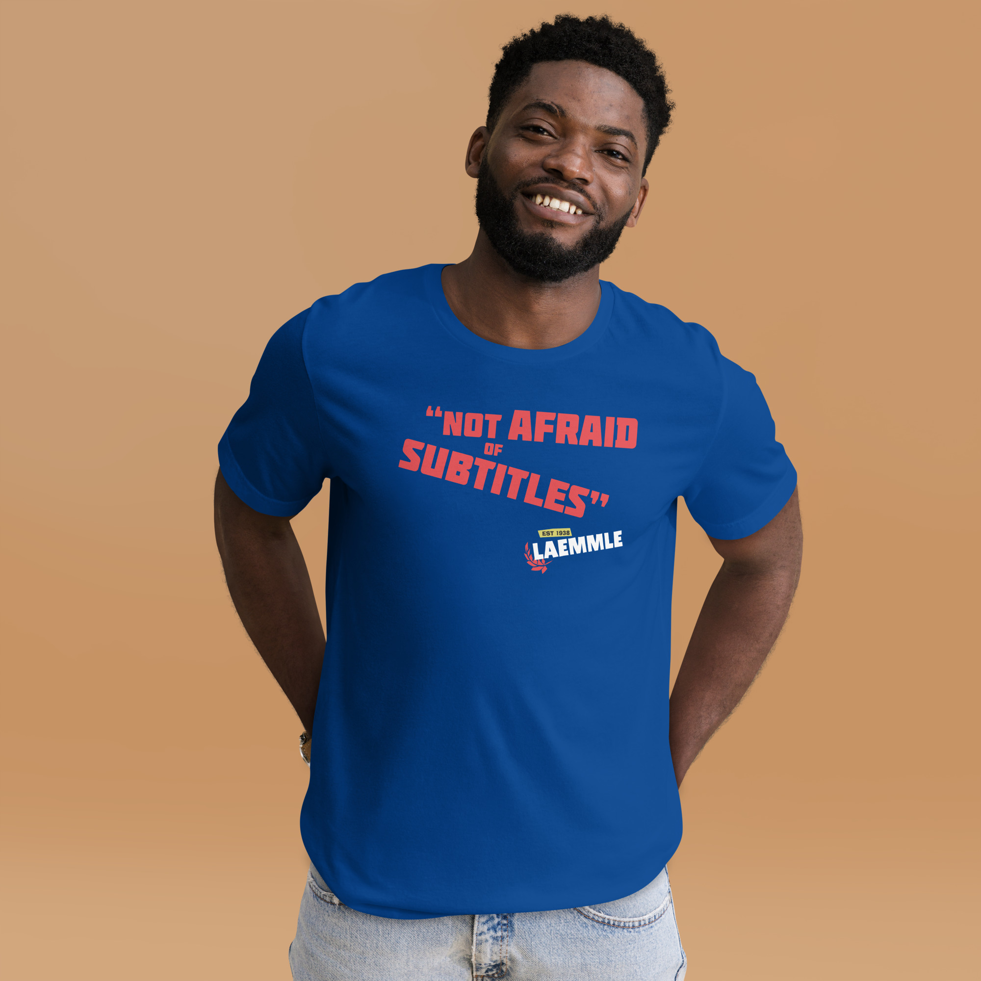 T-Shirt - NOT AFRAID OF SUBTITLES (Men's) - Image 4