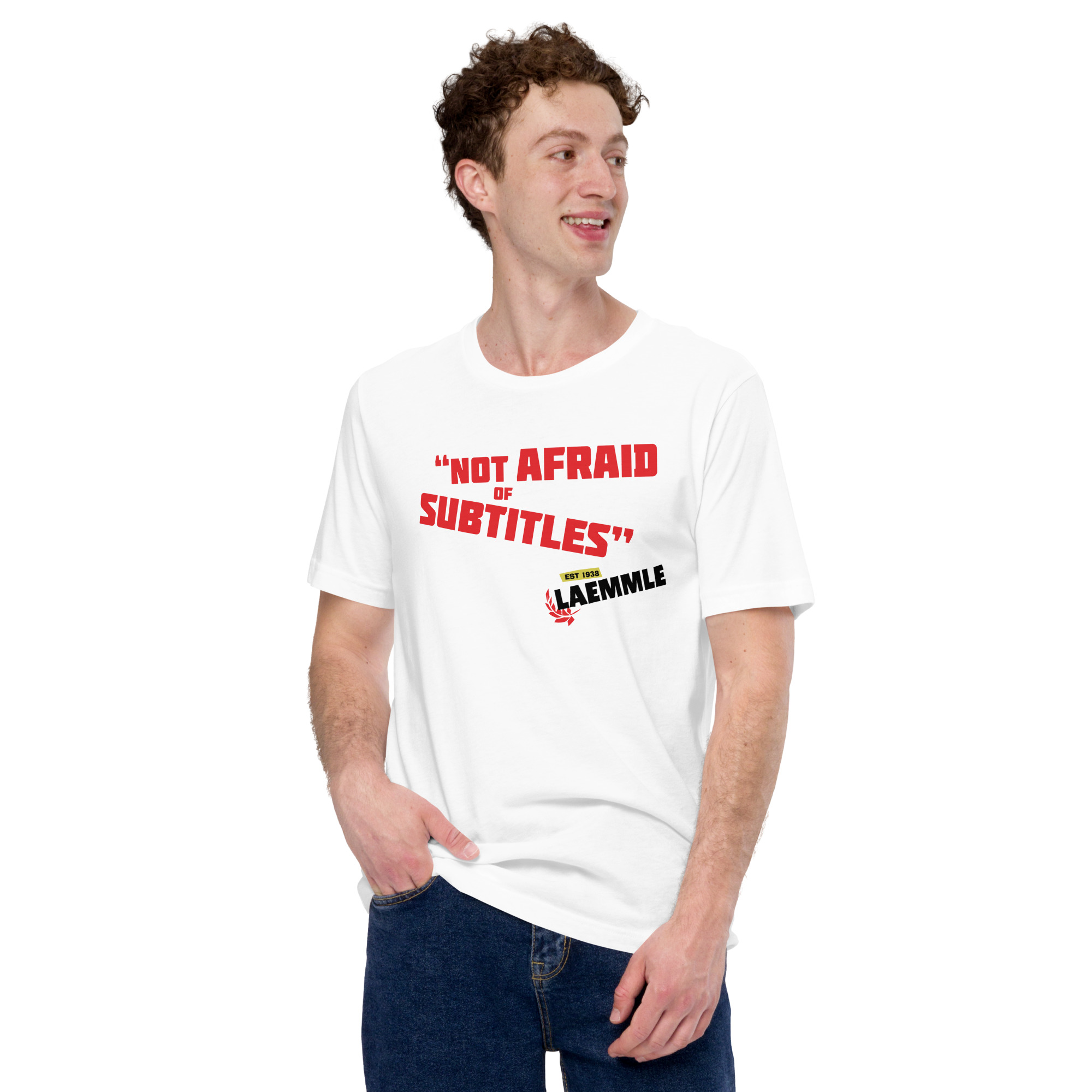 T-Shirt - NOT AFRAID OF SUBTITLES (Men's) - Image 5