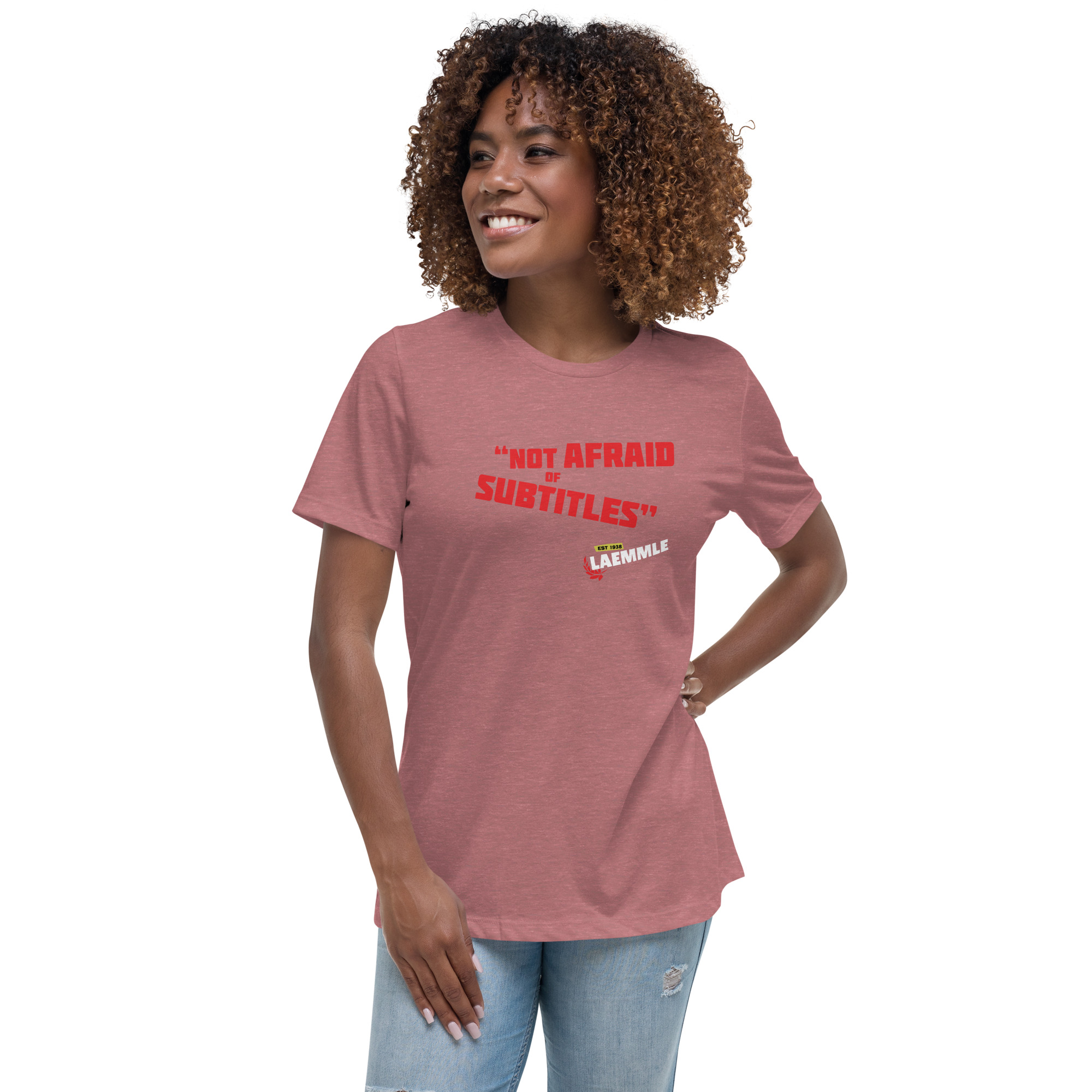 T-Shirt - NOT AFRAID OF SUBTITLES (Women's) - Image 2