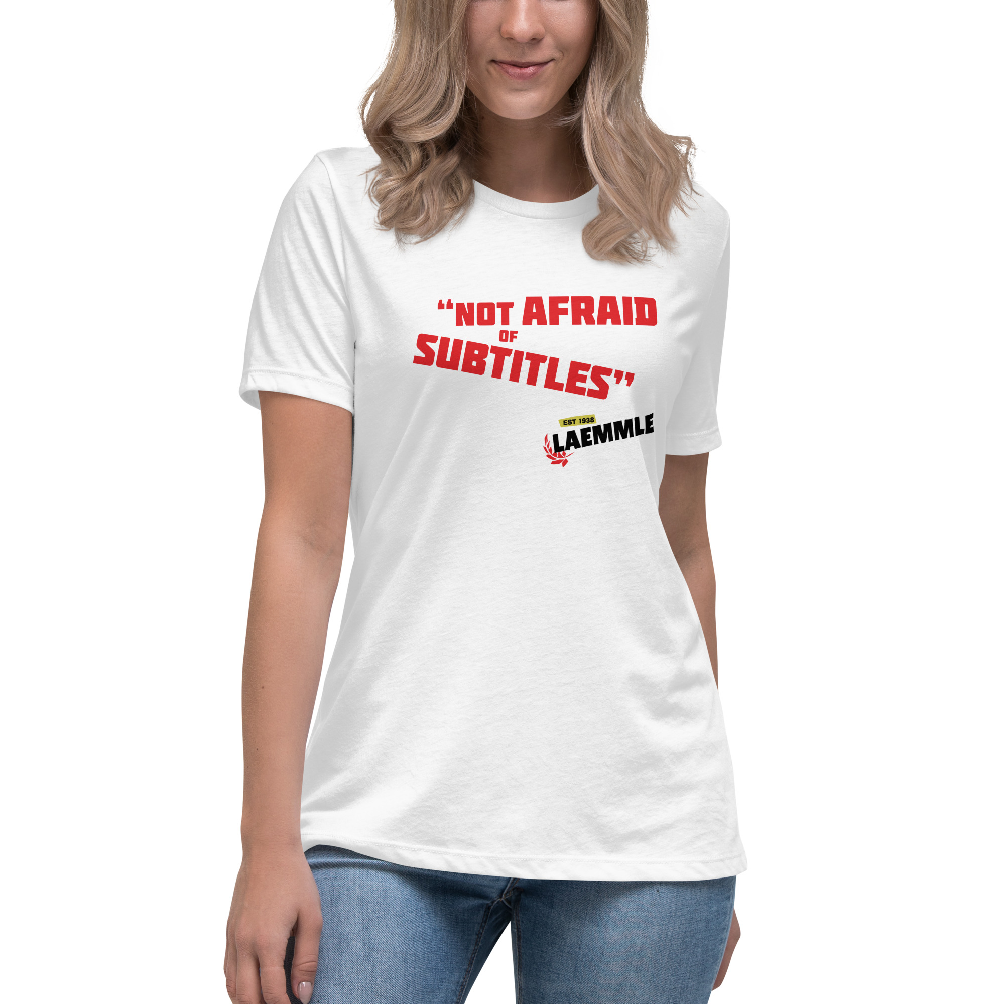 T-Shirt - NOT AFRAID OF SUBTITLES (Women's) - Image 4